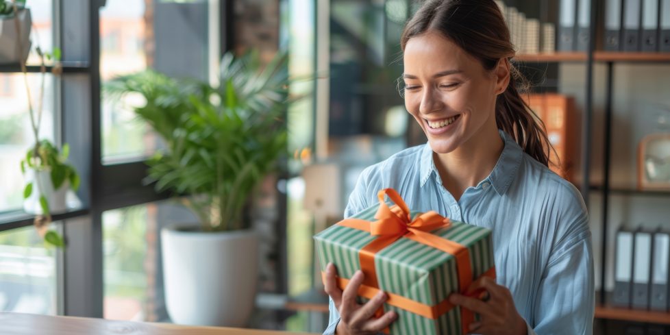 Early career support with professional development gifts
